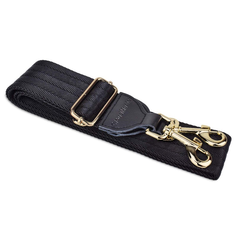 CLOUDMUSIC Handbag Strap Replacement Crossbody Strap Purse Strap For Women Girls (Black) - Image 4